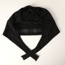 Melodi Scarf Kadın Tesettür Silikonlu Kaymayan Kaymaz Bone Siyah