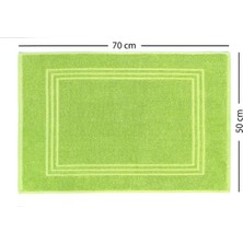 Maura Home Boheme %100 Pamuklu Lüks 2'li Banyo Paspası Seti | 50X70CM | Yeşil