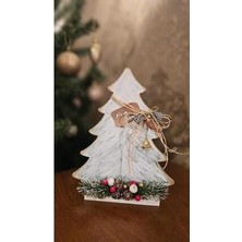 Dekoratif El Yapımı Ahşap Çam Ağacı, Christmas Süsü, Yılbaşı Süsü