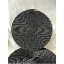 6 Adet Jüt Supla / Amerikan Servis Lux Sunum Tabak Altlığı