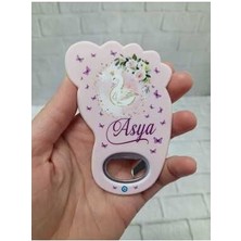 Onura Tasarlat 30 Adet Ayak Magnet Açacak Yeni Doğan, Doğum Günü, Sünnet, Nişan, Söz, Düğün Hediyelik