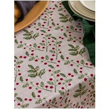 Lcw Karışık Yılbaşı Temalı Masa Örtüsü 150 x 220  cm