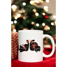 Yılbaşı Klasik Kedi Kupa Bardak Mug