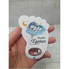 Onura Tasarlat 10 Adet Ayak Magnet Açacak Yeni Doğan, Doğum Günü, Sünnet, Nişan, Söz, Düğün Hediyelik