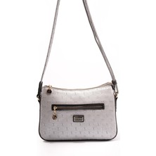 Silver & Polo A.gümüş - Antrasit SP818 Kadın Çapraz Çanta