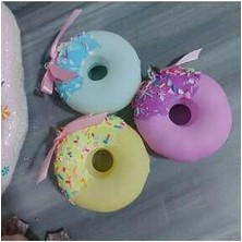 Yılbaşı Ağaç Süsü 3 Lü Donut 9  cm , Yılbaşı Süsü, Noel, Dekor