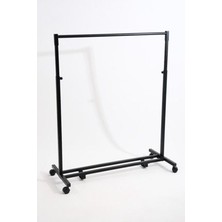 Katlanabilir Tekerlekli Metal Askılık