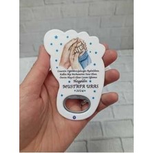 Onura Tasarlat 35 Adet Ayak Magnet Açacak Yeni Doğan, Doğum Günü, Sünnet, Nişan, Söz, Düğün Hediyelik