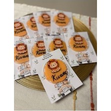 Turuncu Aslanlı Magnet 20 Adet