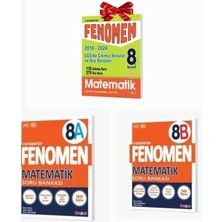 8.sınıf Matematik (A-B) Soru Bankası  Fenomen Yayınları