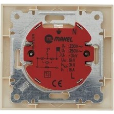 Defne Şok Korumalı Sıva Altı Topraklı Priz