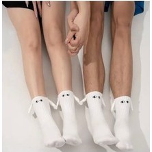 2 Çift Unisex El Ele Tutuşan Çorap - Mıknatıslı Çorap