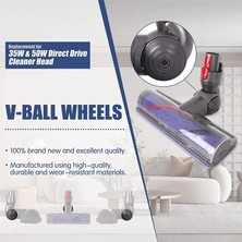 Quarter Stone Dyson V6 V7 V8 V10 V11 V12 DC58 Için Bilyalı Tekerlek Değişimi (Yurt Dışından)