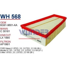 Wunder WH568 Hava Filtresi Ford Galaxy Mondeo Iv-S Max Tdcı 07 MRMOEM-1083367