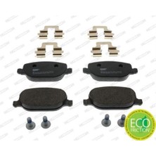 Ferodo FDB1796 Arka Fren Balatası Alfa 159 159 Sportwagon 2.4jtdm 3.2jts Q4 09 05-Fişli 77363579