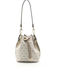 Silver & Polo Bej - Kum SP1137 Kadın Omuz Çantası