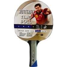 Butterfly Timo Boll Platin Unisex Masa Tenisi Raketi Kırmızı / Siyah