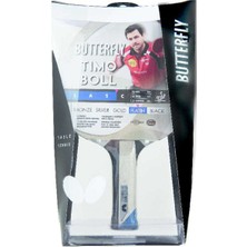 Butterfly Timo Boll Platin Unisex Masa Tenisi Raketi Kırmızı / Siyah