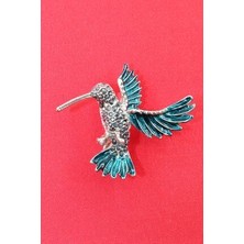 Arı Kuşu Broş. Taşlı Tasarım Arı Kuşu Broş. Yaka Iğnesi Broş. Kadın Broş. Erkek Broş. Broş. Unisex