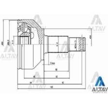 Maher 01797 Aks Kafası Diş Qashqai 1.5 Dcı 29X56X35 39211JD22B