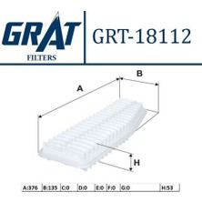 Grat 18112 Hava Filtresi Rav4 00-04 1780128010