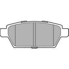 Delphi LP2493 Fren Balatası Arka Mazda 6 2.3mps 02 08 GPYB2643Z