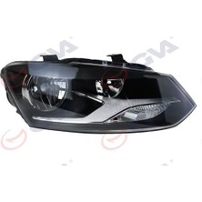 Gva 9120715 Far Komple Sağ Hella Tip Volkswagen Polo 6 6R1941008E