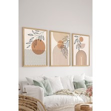Artavessa 3 Parça Çerçeve Görünümlü Mdf Tablo Seti