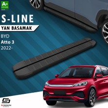 S-Dizayn Byd Atto 3 S-Line Siyah Yan Basamak 193 cm 2022 Üzeri