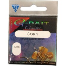 Gamakatsu G-Bait Corn No:10 Gold Olta Iğnesi 10ADET