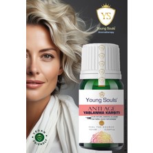 Young Souls Aromatherapy Anti-Age Essential Oil Blend Yaşlanma Karşıtı Uçucu Yağ Karışımı 10 ml