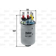 Valeo 587562 Yakıt Filtresi Mazot Jaguar S-Type 2.7 D Xf 2.7 D C2C22269
