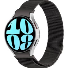 ZORE Galaxy Watch 6 40MM Uyumlu Krd-01 Metal Kordon Zore - Gümüş