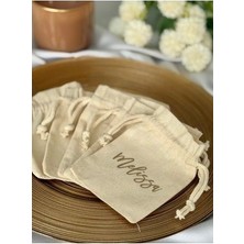 Kişiselleştirilmiş Gül Kese 10X14,5 cm
