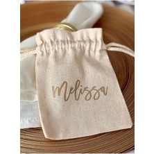 Kişiselleştirilmiş Gül Kese 10X14,5 cm