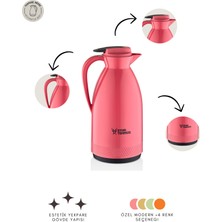 Star Termos Morepse Serisi Cam Termos 1.5 Litre Pembe STM-6165