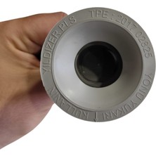 Kuis Çekvalfli Adaptör Conta Ø50 - Lavabo,evye Koku ve Haşere Önleyici 3'lü Set