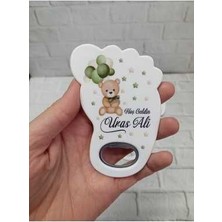 Onura Tasarlat 25 Adet Ayak Magnet Açacak Yeni Doğan, Doğum Günü, Sünnet, Nişan, Söz, Düğün Hediyelik