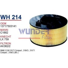 Wunder WH214 Hava Filtresi Bmw 3 316I 318I MRMOEM-1082784
