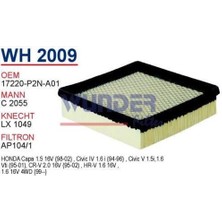 Wunder WH2009 Hava Filtresi Civic 96-00 Civic 88-91 Crv 97-01 MRMOEM-1082468
