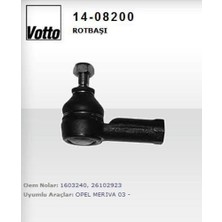 Votto 14-08200 Rot Başı Meriva 99-02 1603240