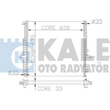 Kale 350200 Motor Su Radyatör 4.0cc 4.2cc 4.4cc Discovery 3 04-09 Range Rover Sport 1 05-12 LR021777