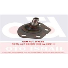 Trw JBJ718 Salıncak Rotilı Ön Alt Ducato Boxer Jumper 10Q 140Q 02-06 Koni Ölçüsü 20MM M16X1.4 1331640080