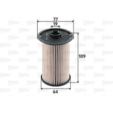 Valeo 587925 Mazot Filtresi Focus Iı 04-11 1.8 Tdcı-2.0 Tdcı C-Max 04 Mondeo Iv 07-14 1.8 Tdcı 5M5Q9176AA