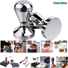 Pengfushop4 3AÇILI Dış Müdahale 51MM Stili Alüminyum Alaşımlı Amper El Yapımı Kahve Sıkıştırılmış Toz Çekiç Espresso Makinesi Cafe Barista Araçları Makine Aksesuarları (Yurt Dışından)