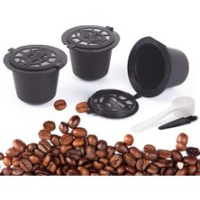 Pengfushop4 Siyah C Stili Nespresso Için Pcs Kahve Kapsülü Doldurulabilir Kapsül Filtresi Yeniden Kullanılabilir Cafe Araçları Gıda Sınıfı Malzeme Çevre Koruma (Yurt Dışından)