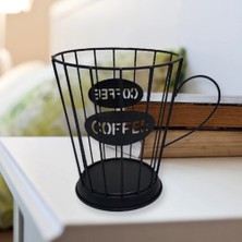 Pengfushop4 No.8 Stili Kahve Kapsülü Evrensel Depolama Sepeti Yaratıcı Kahve Fincanı Meyve Kahve Pod Organizatör Tutucu Ev Cafe Otel Süsleme Için (Yurt Dışından)