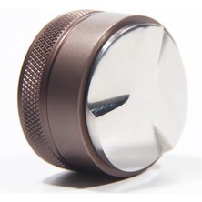 Pengfushop4 Kahverengi Tarzı 58 mm mm Kahve Sabotaj Kahve Dağıtımı Ayarlanabilir 304 Paslanmaz Çelik Espresso Sabotaj Eğimleri Taban Kahve Araçları Aksesuarları (Yurt Dışından)