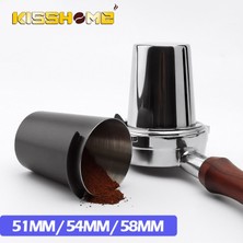 Pengfushop4 Gümüş Tarzı 51 mm Kahve Dozajlama Kupası Toz Besleyici Parçası Paslanmaz Çelik EK43 Espresso Makinesi Portafilter Öğütücü Barista Araçları (Yurt Dışından)