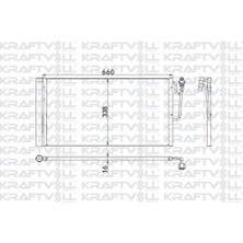Kraftvoll 08060092 Klima Radyatörü Mini R55 R56 R57 R59 64539239920